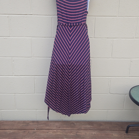 Ingrid & Isabel- Stripped- Maxi- Maternity Dress- V-Cut Bottom- Size Medium - Picture 5 of 16